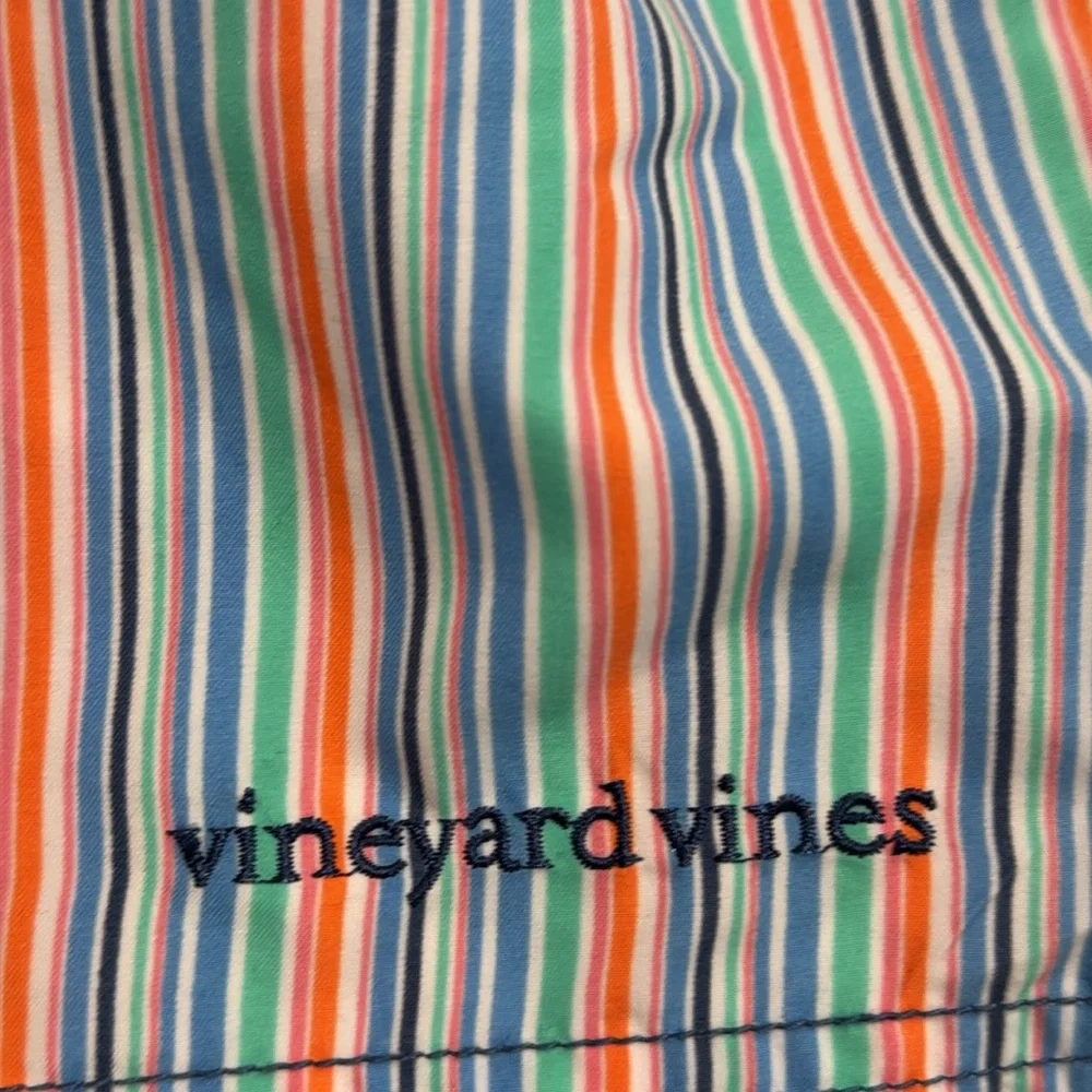 Vineyard‎ Vines Men’s Swim Trunks Mesh Liner Pockets Striped Multicolor Size L